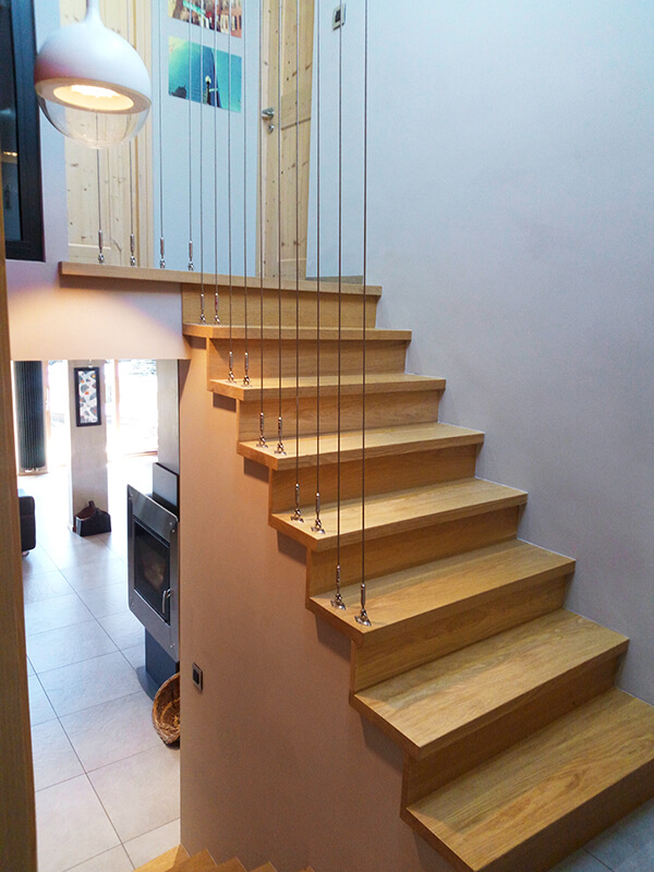 escalier en bois sur mesure